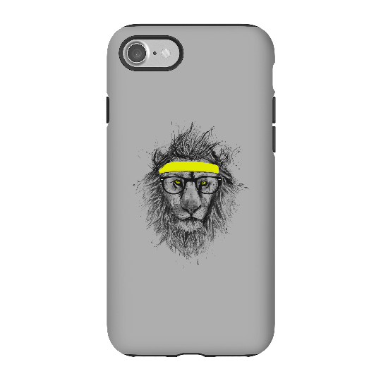 Balazs Solti Lion And Sweatband Phone Case for iPhone and Android - iPhone 7 - Tough Case - Matte