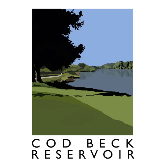 Cod Beck Reservoir 1 by Richard O'Neil - Graphic Art Print on Paper