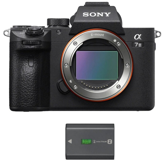 SONY A7R III Body + NP-FZ100 Battery