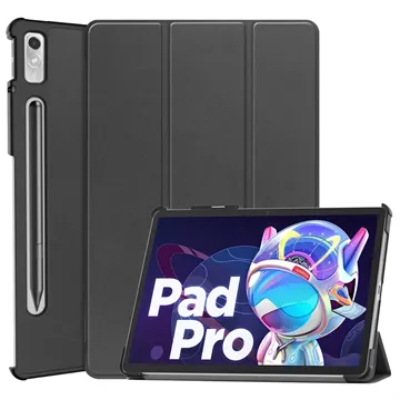 Tri-Fold Series Lenovo Pad Pro 2022 Folio Case - Black