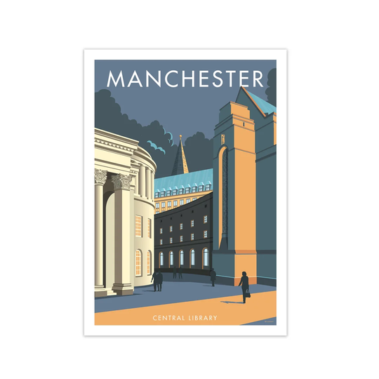 'Manchester Library' Graphict Art