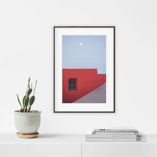 Moroccan Rooftop N°2 - Picture Frame Photograph Print on Paper