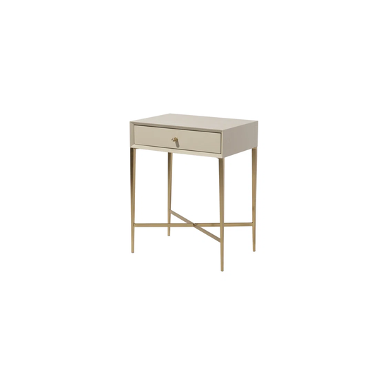 Lothen 1 Drawer Bedside Table