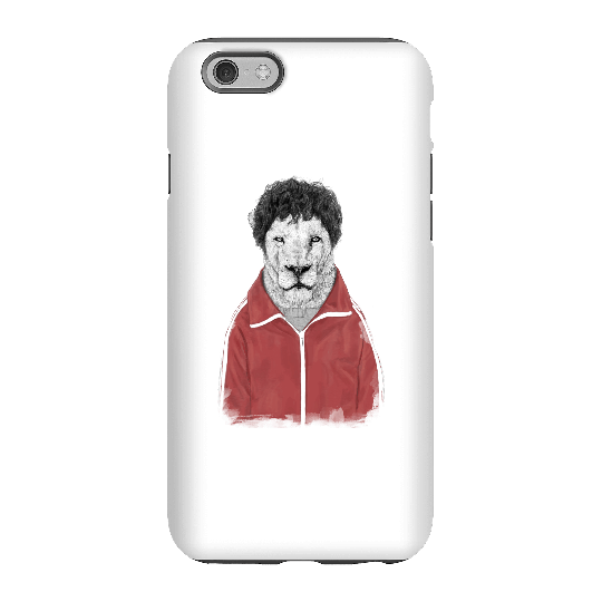 Balazs Solti Sporty Lion Phone Case for iPhone and Android - iPhone 6S - Tough Case - Gloss