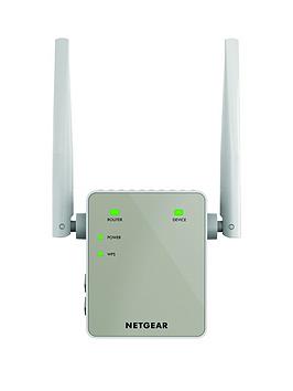 Netgear Wifi Range Extender Ex6120 - Coverage Up To 1200 Sq.Ft. And 20 Devices With Ac1200 Dual Band Wireless Signal Booster/Repeater