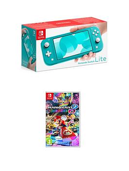 Nintendo Switch Lite Console With Mario Kart 8 Deluxe