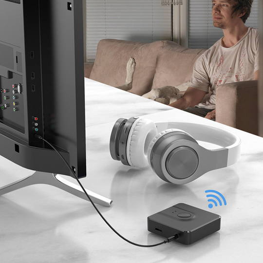 Bluetooth RCA Audio Receiver 5.0 3.5mm 3.5 AUX Jack Music Wireless Adapter Transmitter for TV