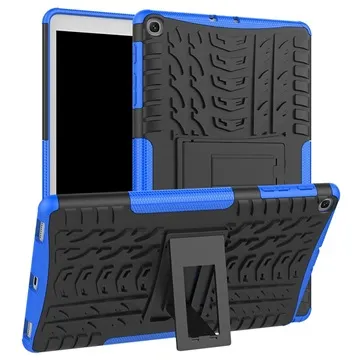 Anti-Slip Samsung Galaxy Tab A 10.1 (2019) Hybrid Case - Blue / Black