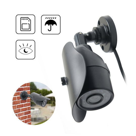 CCTV 1080P DVR 3000TVL Outdoor Home Surveillance Security Camera