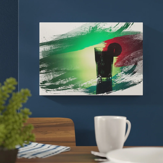 'Cocktail Drink Bar' Graphic Art Print Poster