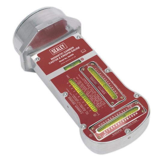 Sealey GA450 | Magnetic Camber Castor & Kingpin Gauge