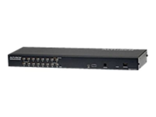 Aten 16 Port Cat-5 High Density Kvm Switch Over Ip Daisy Chain
