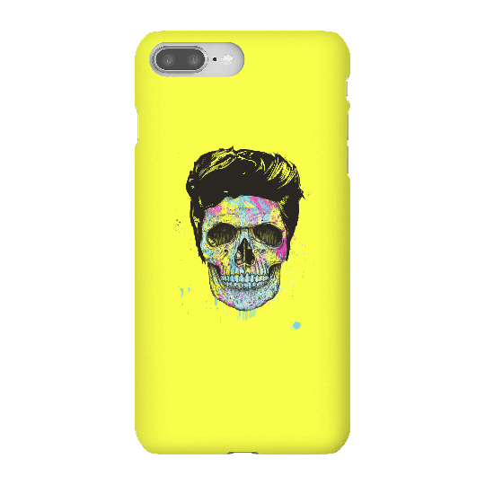 Balazs Solti Colourful Skull Phone Case for iPhone and Android - iPhone 8 Plus - Snap Case - Gloss
