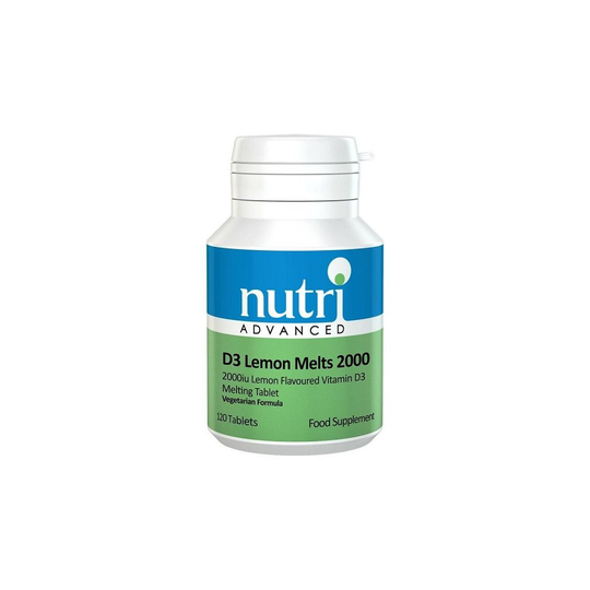 Nutri Advanced D3 Lemon Melts 2000 IU 120 Tablets