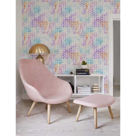 Walllpaper Roll 312X219cm Mural Decoration Wallpaper Material With Print Kitchen Livingroom Bedroom - Wool Abstract Illustration