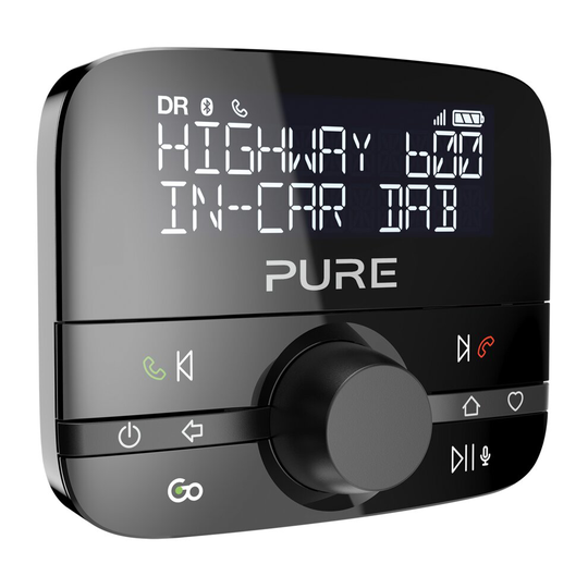 Pure Highway 600 In Car Audio Adapter With DAB & Bluetooth