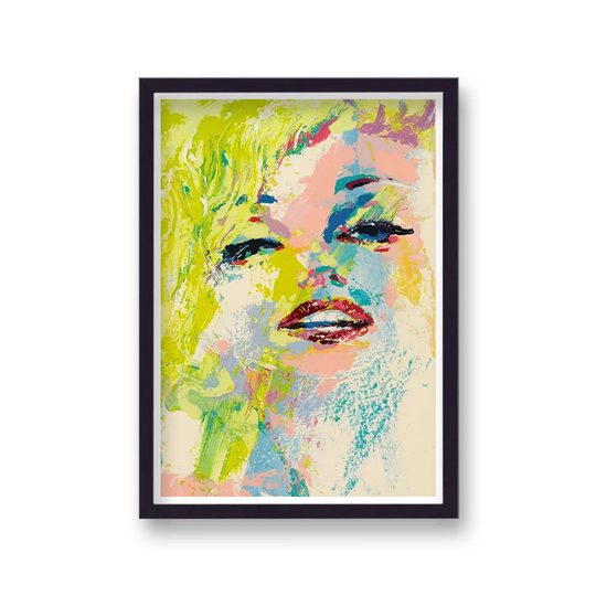 Marilyn Monroe Portrait Leroy Neimann - Picture Frame Photograph