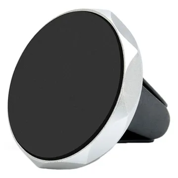 Universal Magnetic Air Vent Car Holder A7 - Silver
