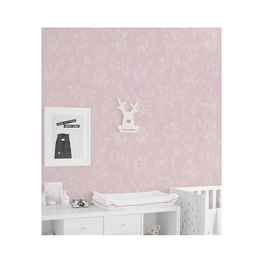 Arax Contour Floral Wallpaper
