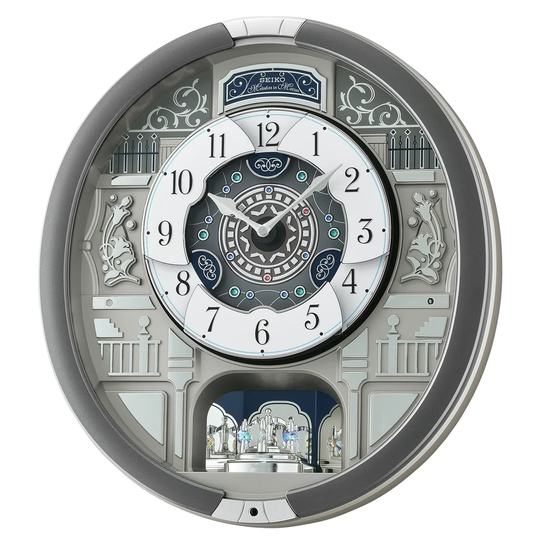 Melody in Motion Silent Wall Clock