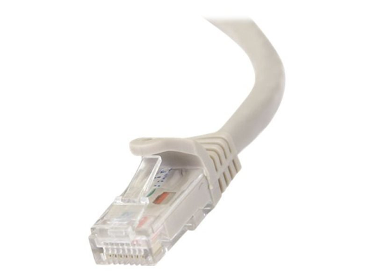 StarTech 0.5m Cat6 Gray Snagless - Gigabit Ethernet RJ45 Cable