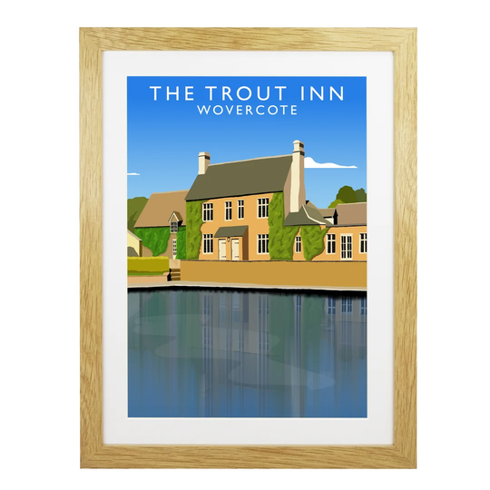 Trout Inn by Richard O'Neil - Graphic Art Print on Paper