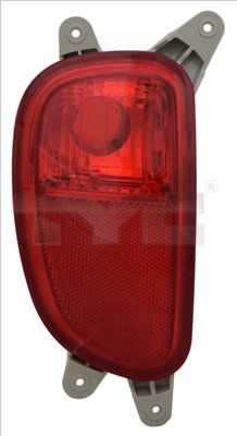 Rear Fog Light 19-12212-01-2 TYC 1912212012