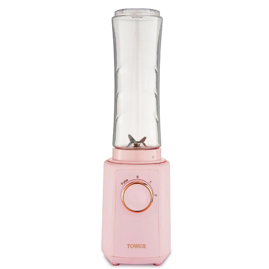 Tower T12060PNK Cavaletto 300W Personal Blender - Pink and Rose Gold