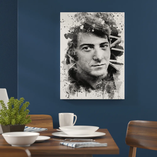 'Dustin Hoffman' Graphic Art Print Poster