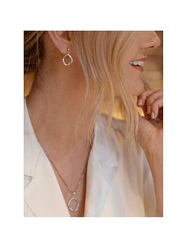 Hot Diamonds Behold White Topaz Earrings