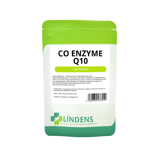 Lindens Co Enzyme Q10 30mg Co-Q10 CoQ10 DOUBLE PACK 240 Tablets High Quality