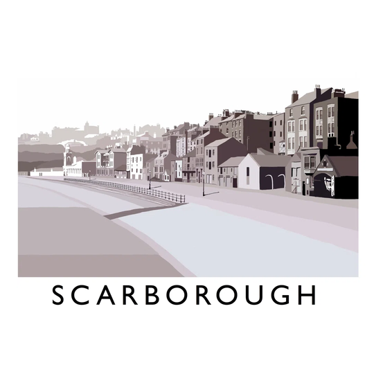 Scarborough Old by Richard O'Neil - Graphic Art Print on Paper