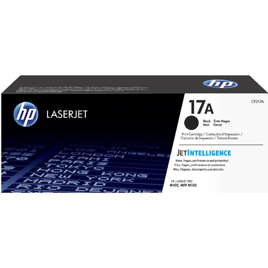HP 17A Black Original LaserJet Toner Cartridge