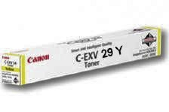 Original Canon C-EXV29Y Yellow Laser Toner Cartridge 2802B002
