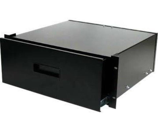Startech 4U Black Steel Storage Drawer For 19 Inch Racks And Cabinets