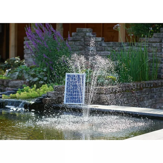 Ubbink SolarMax 1000 Set with Solar Panel, Pump and Battery
