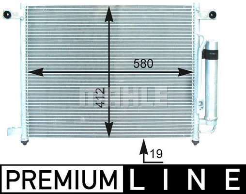 Condenser Air Conditioning 8FC351303-051 by BEHR