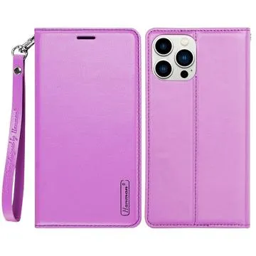 Hanman Minor iPhone 14 Pro Max Wallet Case - Purple