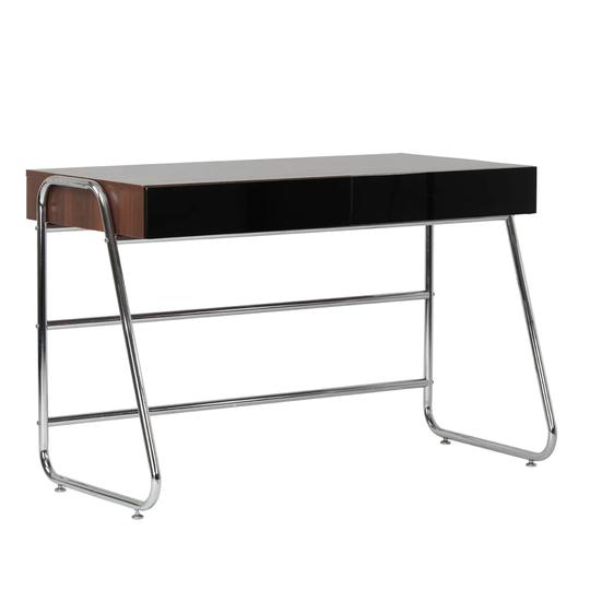 Alphason Juo Work Station Desk - Walnut