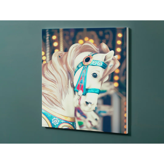 Notiz Motive Carousel Horse Magnetic Wall Mounted Cork Board