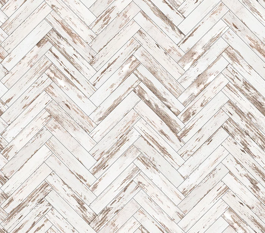 Shahig Wood Vintage Chevron Herringbone Wallpaper