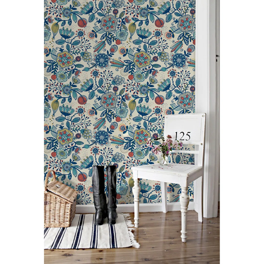 Johndrea 3.6m x 2.5m Matte Wallpaper Roll