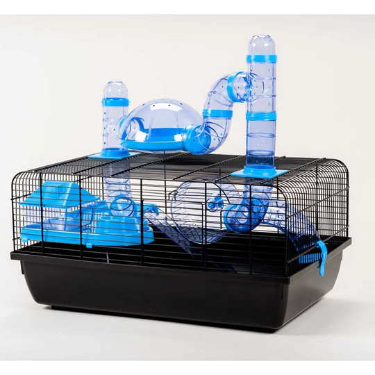 Little Friends The Landmark Small Animal Cage - Blue