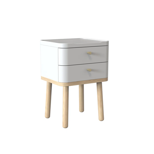 Jaustin 2 Drawer Bedside Table