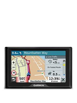 Garmin Drive 52 Eu Mt-S 5-Inch Sat Nav With Map Updates For Uk, Ireland &Amp; Full Europe, Live Traffic, Speed Camera And Other Driver Alerts