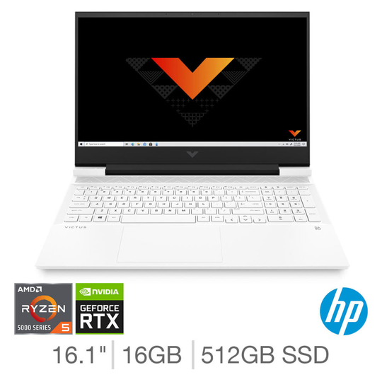 HP Victus, Ryzen 5, 16GB RAM, 512GB SSD, RTX 3060, 16.1in Gaming Laptop