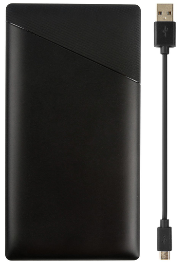 Portable Power Bank 10000mAh - Black