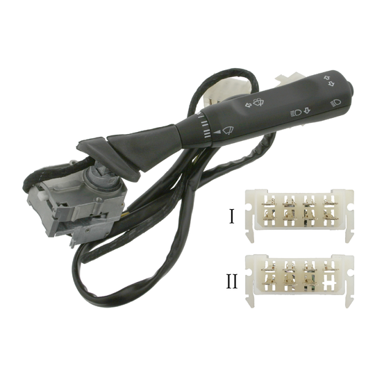 Steering Column wiper Switch Assy. headlight Stalk Ind horn 15182 Febi Bilstein
