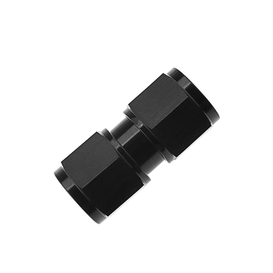 AN 8 Female to Female Fitting Adapter for Oil Gas Fuel Hose End Coupler Aluminum