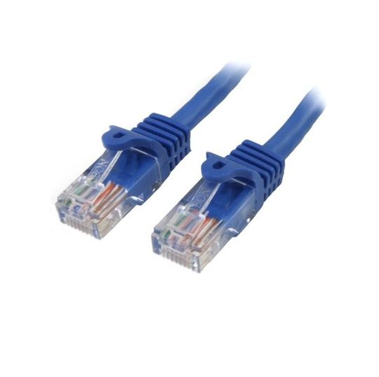 StarTech.com CAT5e Cable - 7 m Blue Ethernet Cable - Snagless - CAT5e Patch Cord - CAT5e UTP Cable